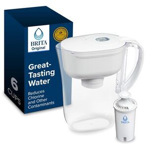 Metro Small 6-Cup Water Filter Pitcher, WQA NSF/ANSI Certified